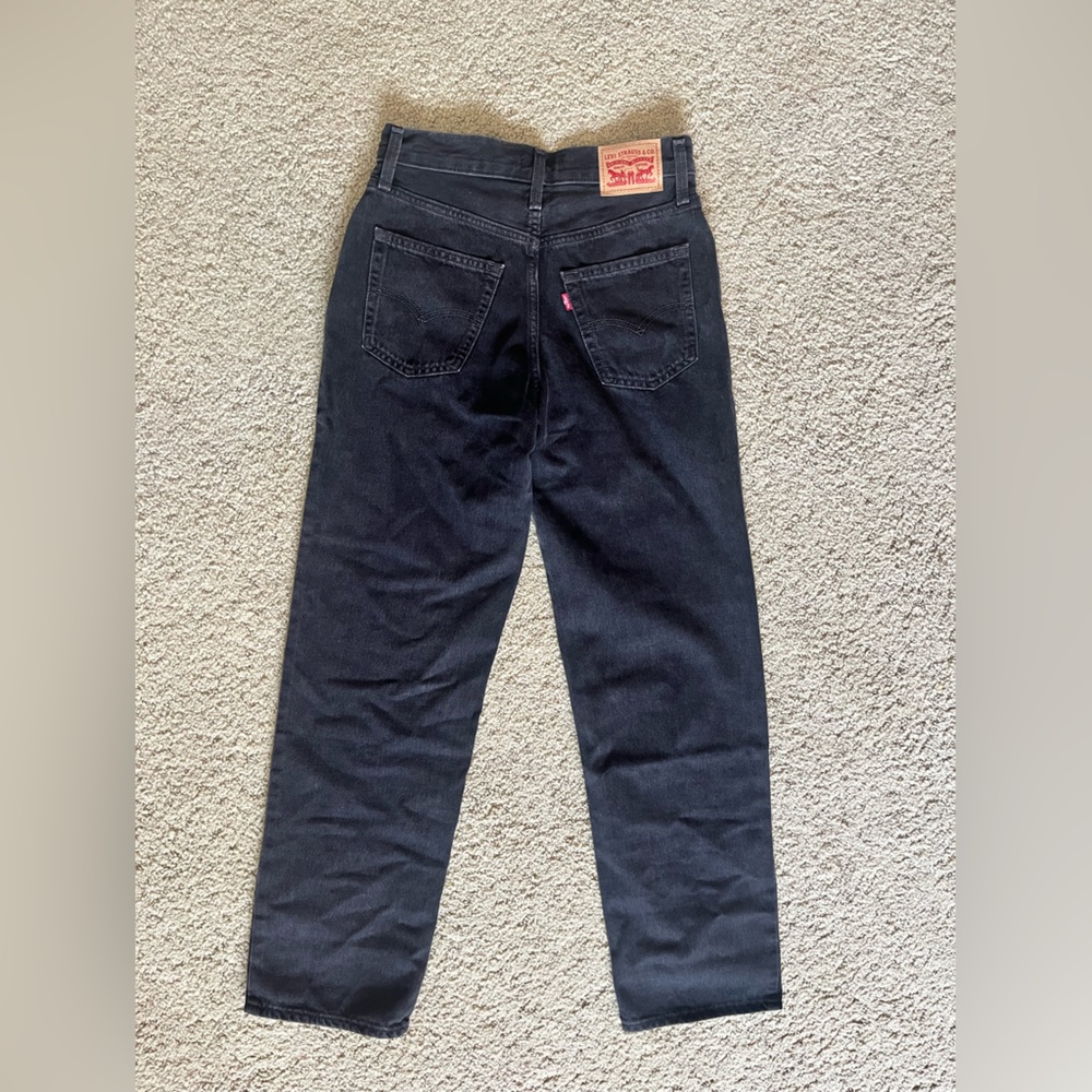Levi 94 baggy size 25 in black